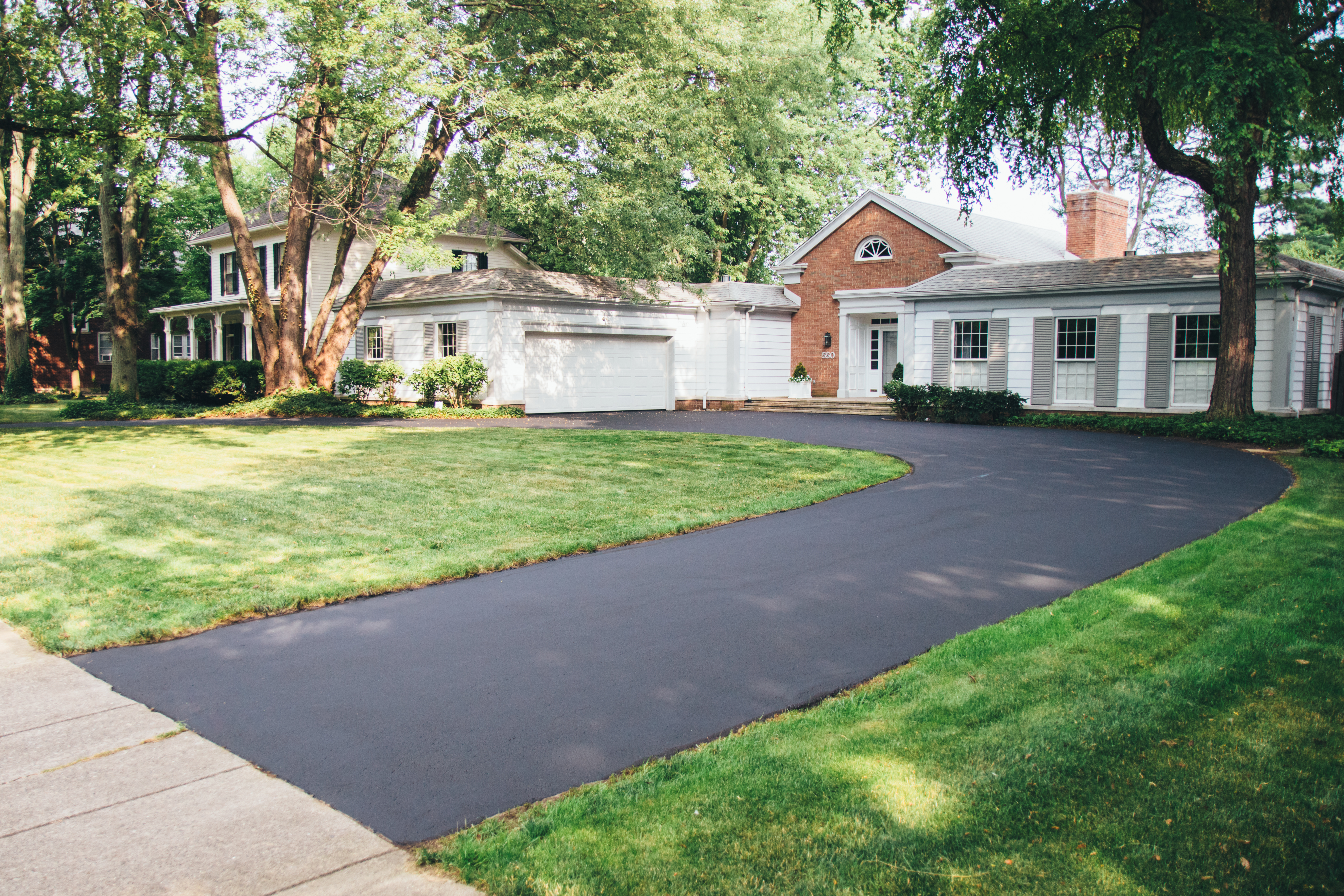 Residential driveway